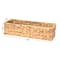 Household Essentials Water Hyacinth Rectangular Storage Basket